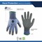 Ge Coated Gloves, Polyurethane, Gray, L GG207SC - alternate 4